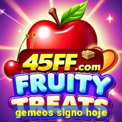 gemeos signo hoje